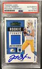 PSA Justin Herbert Signed AUTO 2020 RC CONTENDERS ROOKIE TICKET