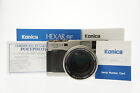 Konica Hexar RF Limited w/ M-Hexanon Lens 50mm f/1.2 Leica M Mount Mint