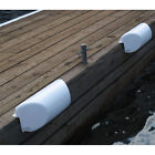 Dock Edge Dolphin Dockside Straight PVC Bumper Guard Boat Protector 7 x 16inch