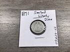 1871-P Seated Liberty Silver Dime-Type 4-No Arrows-041224-65