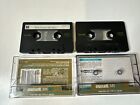 Lot of 2 Maxell MX 90 Type IV Metal Bias Audio Cassette Tapes - Used