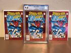 1992 SPIDER-MAN 2099 #1 RARE LOT NEWSSTAND  VARIANT GRADED CGC 9.8 WHITE PAGES