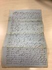 Handwritten 19Th Century Will And Testament Stratham New Hampshire NH Ephemera