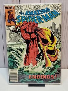 Amazing Spider-Man 251 VF- Marvel Comics Death of Hobgoblin
