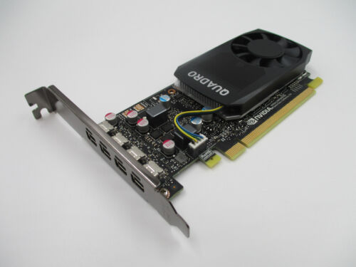 Nvidia Quadro P600 2GB GDDR5 PCIe 4xMiniDP Graphics Card Dell P/N:09460M Tested