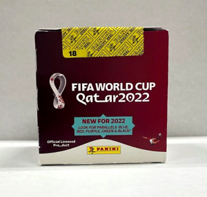 FIFA World Cup 2022 Qatar Panini Soccer Sticker Factory Sealed Box 250 Stickers