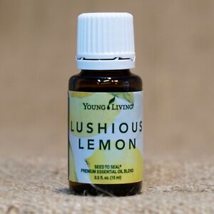Young Living LUSHIOUS LEMON 15 mL Essential Oil NEW Unopened FREE SHIP in 24 hrs