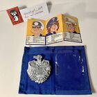 1989 Vintage Police Academy Wacky Wallet with Badge and Insert Kenner Excellent
