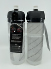 SET of 2 Campagnolo Super Record Water Bottles Bidons 25oz 750ml BPA Free Clear