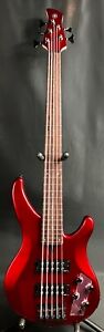 New ListingYamaha TRBX305CAR 5-String Bass Guitar Gloss Candy Apple Red Finish