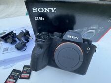 Sony A9ii Camera Body ILCE-9M2 w/ stacked sensor - USA model 38.5K Shutter Count