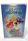 THE LITTLE MERMAID 1989 Disney Black D amond VHS - RARE BANNED COVER