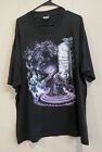 Vintage 2003 Texas Renaissance Festival T-Shirt 3XL Black Wizard Dragon Magic