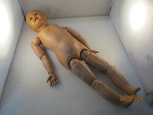 Antique composition doll jointed body 29
