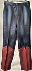 Men’s Cosplay Trousers Slacks MAN OF STEEL Superman Pants Sz 29 Quality Dress-up