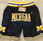 Shorts of Michigan State University Basketball Blue Navy - Size M Good Condition