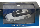 AutoArt 1:43 White  Subaru Legacy GT-B Wagon Detailed Scale Model