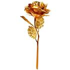 24k Gold Plated Golden Rose Flowers Anniversary Mothers Day Girlfriend Gift