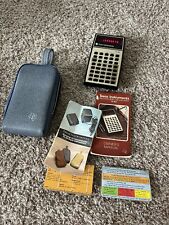Vintage Texas Instruments TI-30 Scientific Calculator w/Original Case & Manual