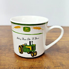 John Deere Tractor Coffee Mug Cup by Gibson Nothing Runs Like A Deere Tractor