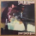 STEVIE RAY VAUGHAN Rare VINTAGE 1984 PROMO POSTER FLAT of Weather CD 12x12 USA