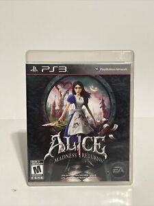 Alice: Madness Returns (Sony PlayStation 3, 2011) PS3 Complete & Tested