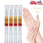 4 Count 12ml Nail Oil Cuticle Pens Nail Strengthener Nail Growth Treatment US
