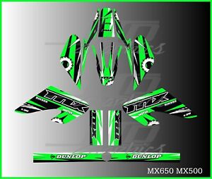 Razor MX500 MX650 graphics kit decals THICK AND HIGH GLOSS