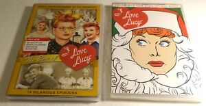 2 GREAT DVD'S THE BEST OF I LOVE LUCY & CHRISTMAS SPECIAL 3 DISCS NEW HILARIOUS!