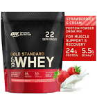 Gold Standard 100% Whey Protein Strawberries & Cream 22 Servings Nutrients