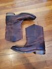 L.L Bean Pull on Pecos Leather Boots Goodyear Chemigum Men’s 12N - Made in USA