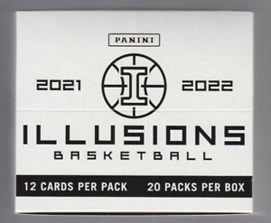 2021 -22 PANINI ILLUSIONS NBA CELLO FAT PACK BOX -BASKETBALL 20 SEALED PACKS