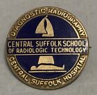 Central Suffolk Hospital School Pin gold filled vtg Radiologic Radiography Tech