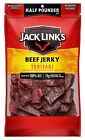 Jack Link's Beef Jerky Teriyaki ½ Pounder Bag Flavorful Meat Snack No added MSG