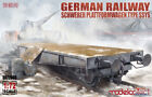 MOC72086 1:72 Modelcollect German Railway Schwerer Plattformwagen Type SSYS