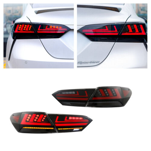 LED Black Tail Lights For Toyota Camry 2018- 2022 Start-up Animation Rear Lamp (For: 2021 Toyota Camry)