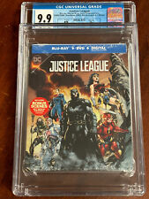 New Listing2017 JUSTICE LEAGUE Best Buy Limited Edition 2 Disc Blu-Ray STEELBOOK CGC 9.9 A+