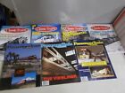 7 CLASSIC TRAINS / PASSENGER TRAINS MAGAZINES VARIOUS ISSUES RAILROADING JOURNAL