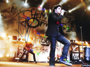 GERARD WAY  MY CHEMICAL ROMANCE Autographed  signed 8x10 Photo Reprint
