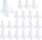 20PCS Display Stands Coins Psa Card Stand Small Cards Holder Coin Clear Plastic