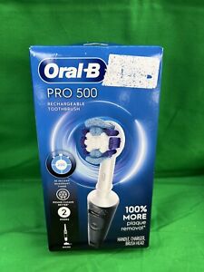 New ListingOral-B Pro 500 Electric Toothbrush Black New (br4)