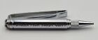 VTG Extendable Telescoping Mechanical Pencil Silver Tone Tie Clip Bar Unmarked