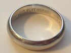 Frederick Goldman FG Platinum PLAT 950 Wedding Band Ring 9.85 grams - Size 8