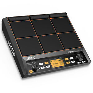 PD705 Percussion Pad 9-Trigger Sample Multipad Tabletop Electric Drum USB MIDI