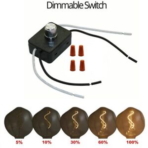 Dimmer Switch for Table Lamp, Floor Lamp, Works with Dimmable LED,lamp Bulbs
