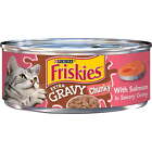 Extra Gravy Chunky Wet Cat Food, Soft Salmon, 5.5 oz Cans (24 Pack)