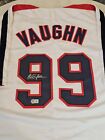 Charlie Sheen Signed Jersey Major League Ricky Vaughn Autographed BAS Wild Thing