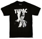 Tupac Shakur Men's Official Licensed 2Pac Prayer Graphic Hip Hop Rap Tee T-Shirt
