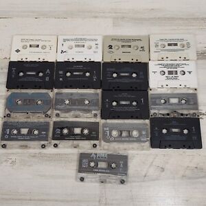 Lot of 17 Loose Rap & Hip Hop Cassette Tapes Too Short Hammer Shabba UNTESTED