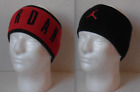 Nike Jordan Seamless Knit Headband Reversible Men Black/Fire Red/Fire Red